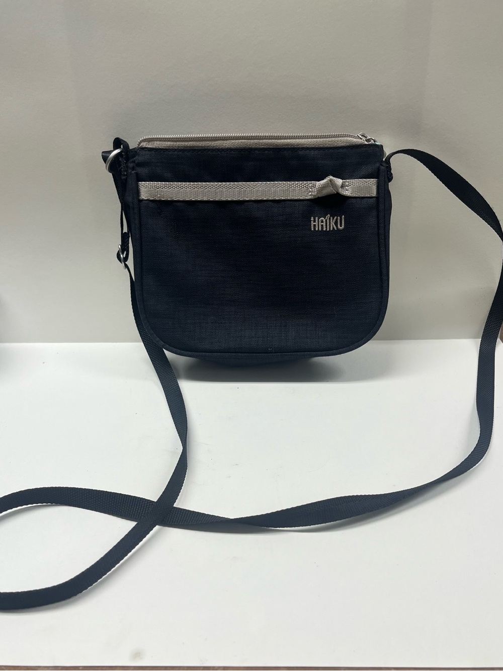 Japanese Haiku Canvas Crossbody Purse